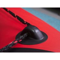 Лодка моторная килевая Kitt Boats 410 НДНД красно-черный